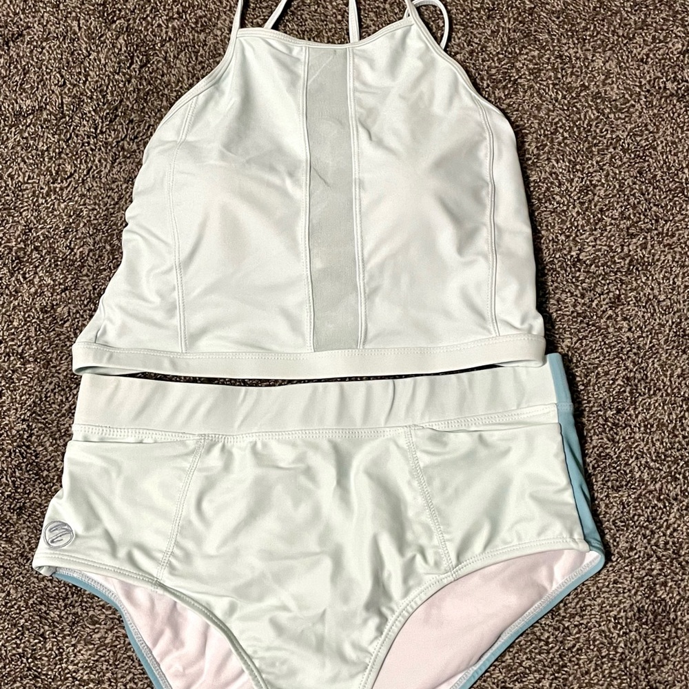 Nani Sea Foam Kotayo Midkini and Colorblock Bottoms